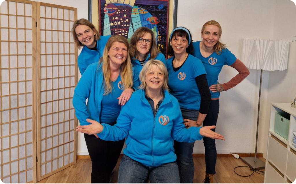 Gruppenfoto von deinem Team des BODYSTUDIO in Neunkirchen