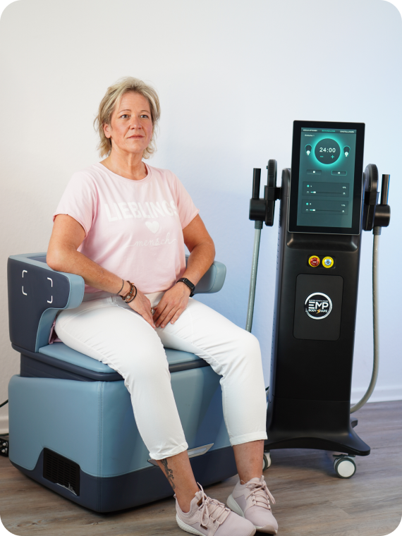 EMP Chair trainiert den Beckenboden